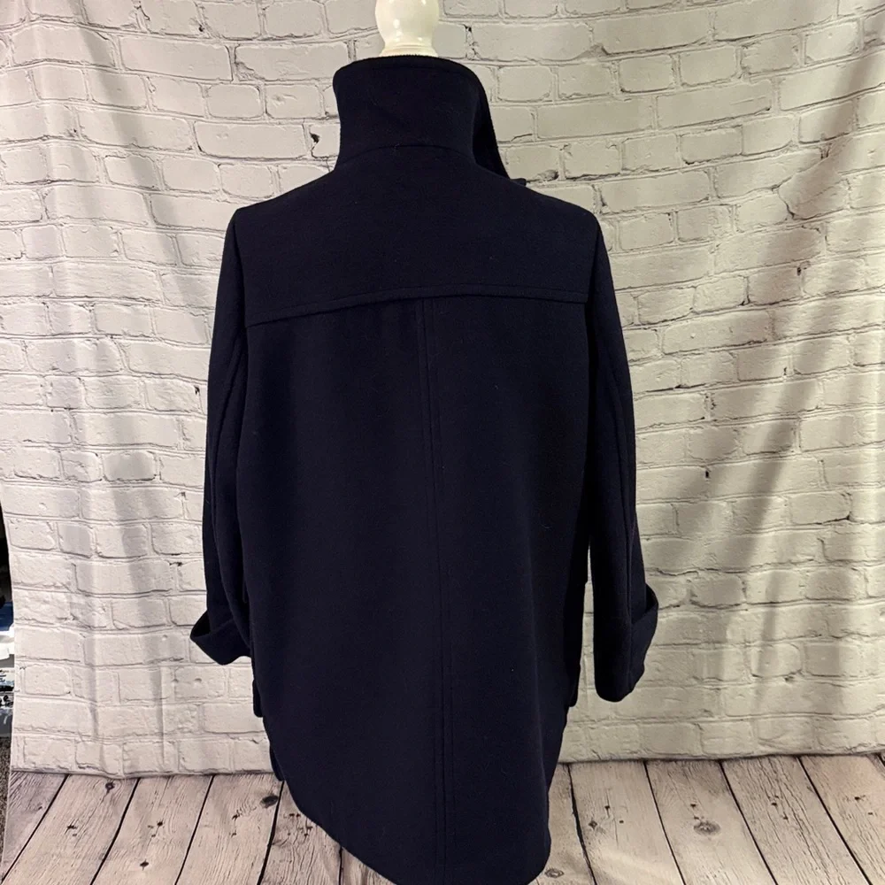 Boden Navy Wool Pea Coat